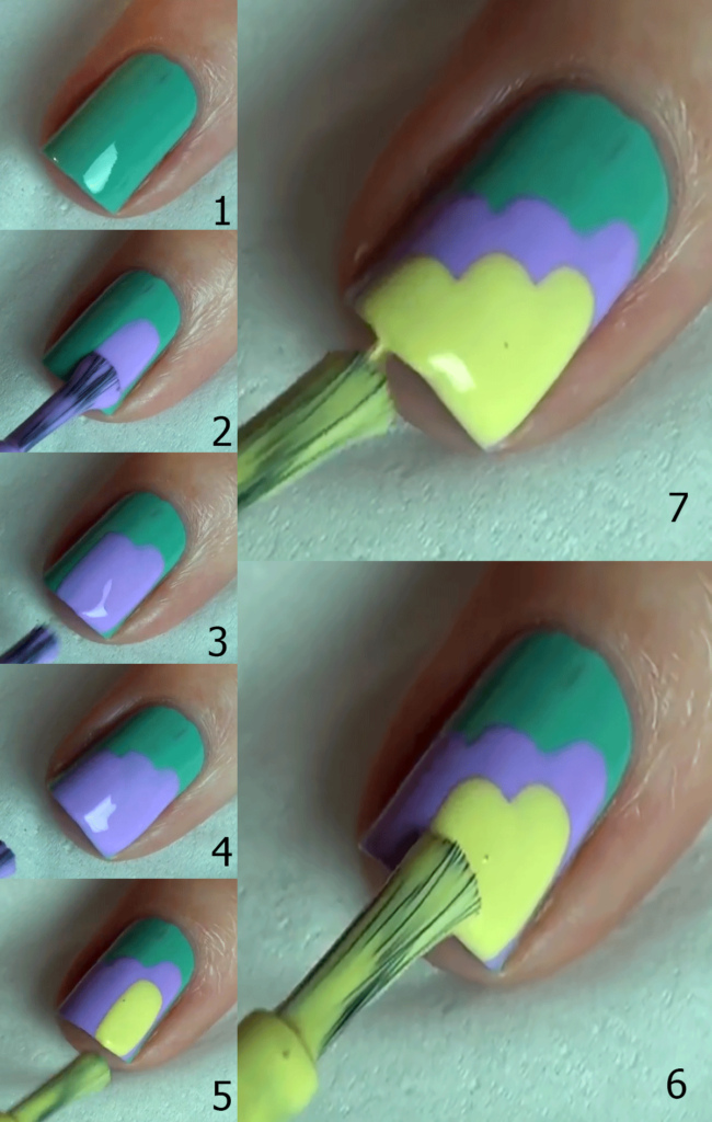 Credit: Manicure Tutorial 2 - Three steps Nail Design Credit: Manicure Tutorial 2 - Three steps Nail Design