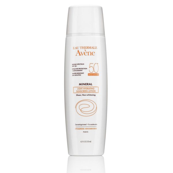 Avene Mineral Light Hydrating Sunscreen Lotion SPF 50, 4.2 fl. oz. - best sunscreens for oily skin