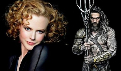 Nicole Kidman and Jason Momoa in Aquaman Nicole Kidman and Jason Momoa in Aquaman