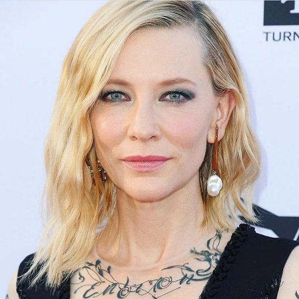 Cate Blanchett in amazing makeup look!