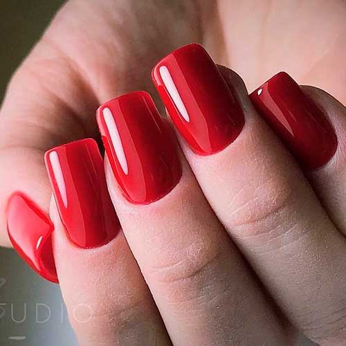 Gorgeous Red Nails Ideas for All Year Round