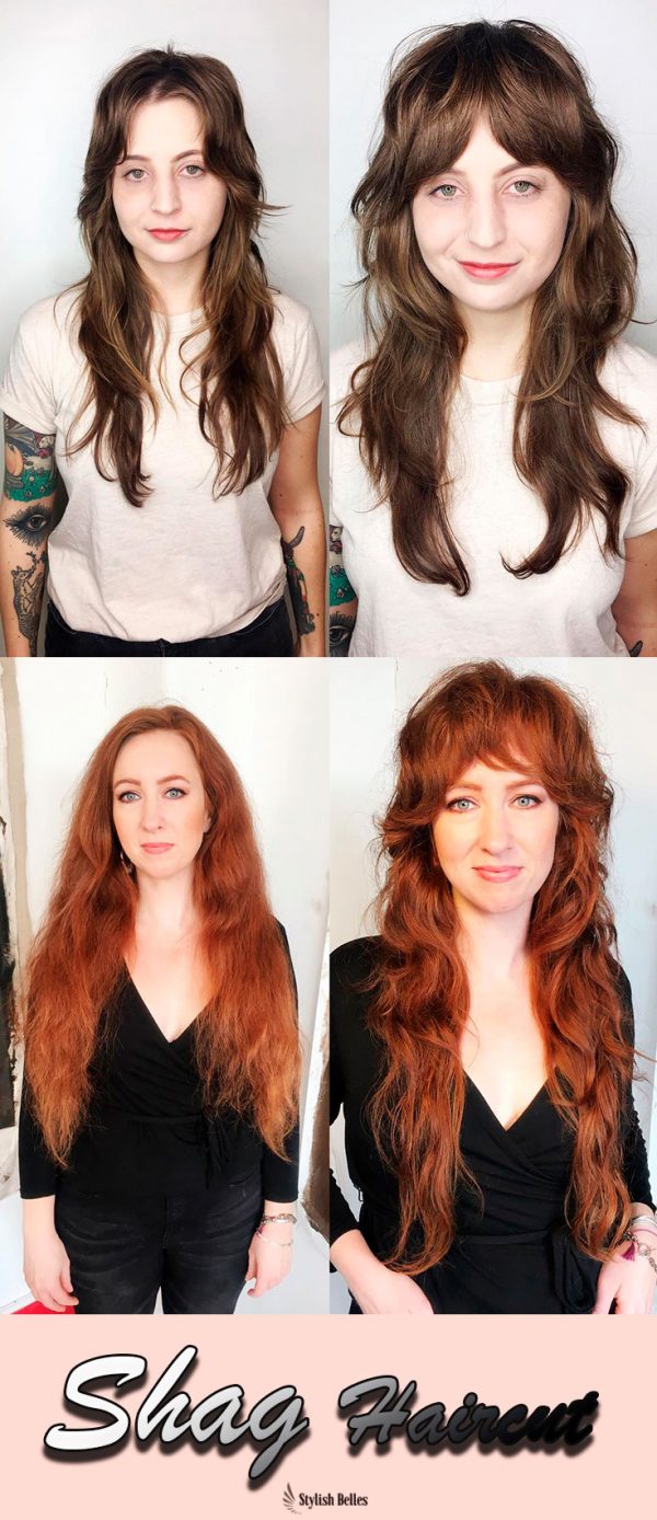 Amazing long Shaggy Hairstyles Ideas!