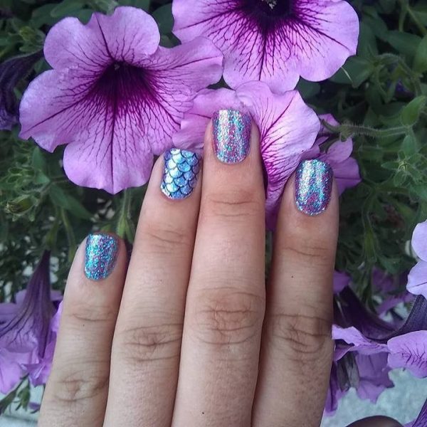 Blue Lagoon over Miami Beach with Atlantis - Color Street Nails Blue Lagoon over Miami Beach with Atlantis - Color Street Nails