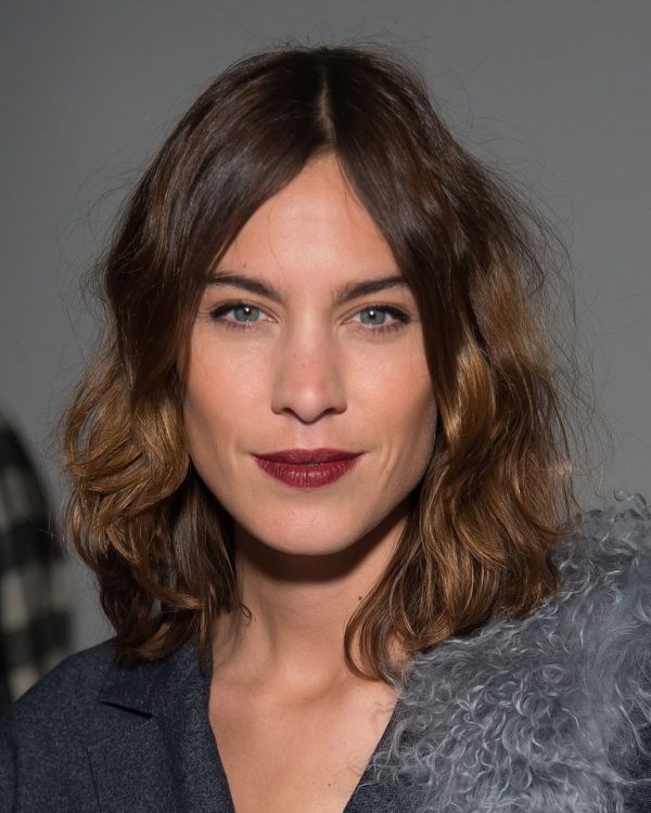 Bob hairstyle idea 4 - Alexa Chung with awesome bob haircut