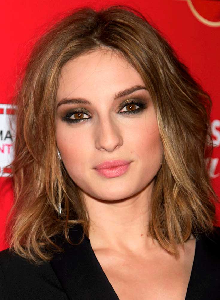 Maria Valverde - Long Shaggy Hairstyle.