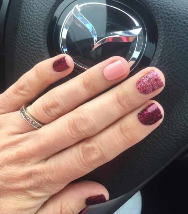 Rio Red, Charleston Blush & Southern Belle color street nail polish strips Rio Red, Charleston Blush & Southern Belle color street nail polish strips