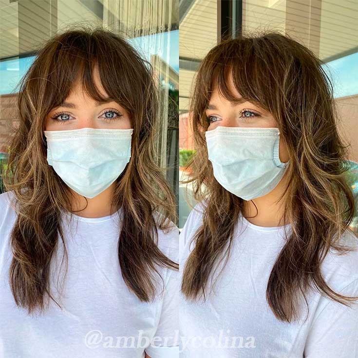 Stunning long shag haircut idea Stunning long shag haircut idea