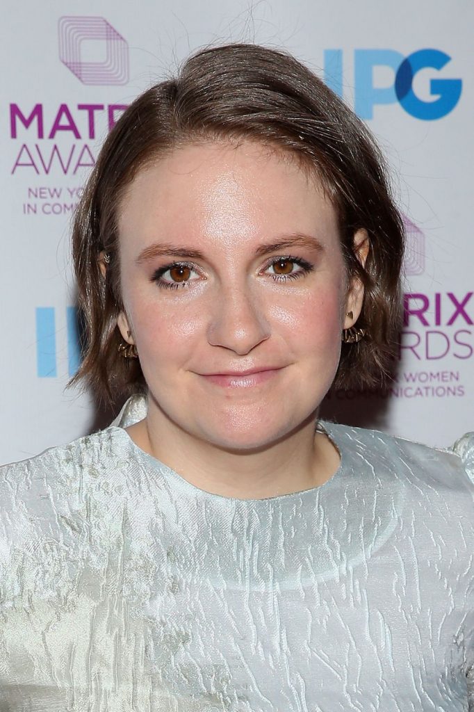 Bob hairstyle idea 13 – Lena Dunham with length bob haircut