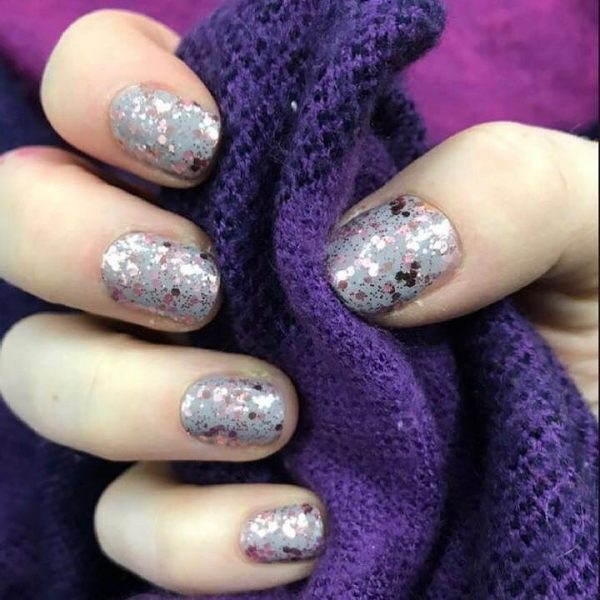 shade of gray “Capitol Hill” color street nail polish strips