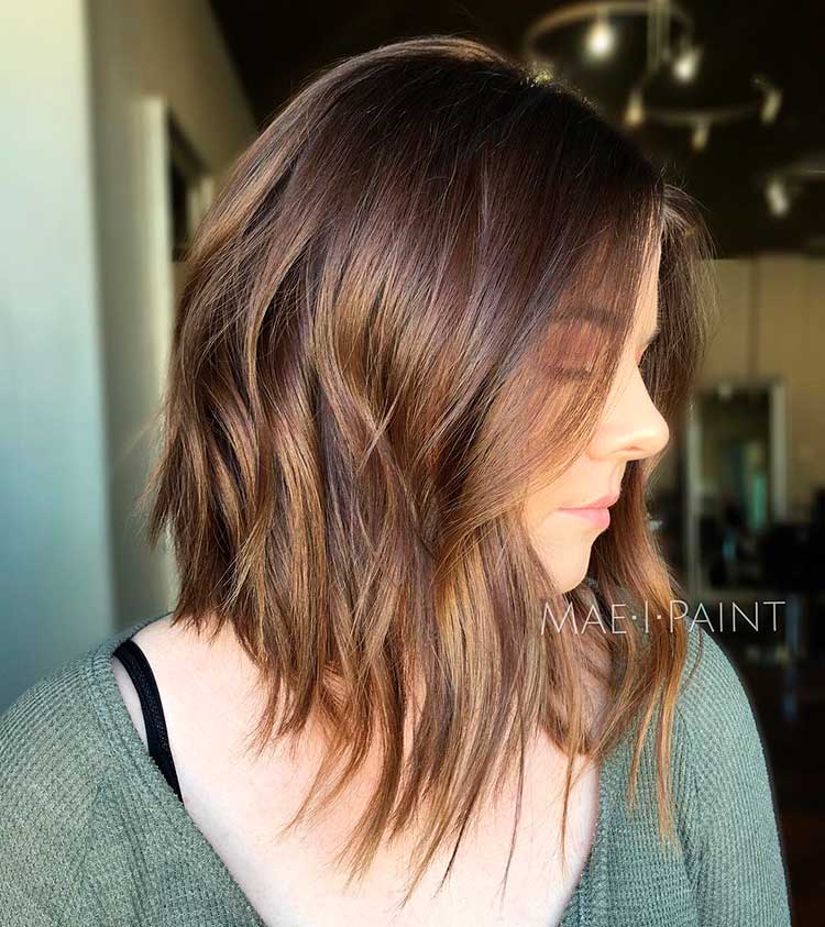 medium length hairstyles for thin hair 