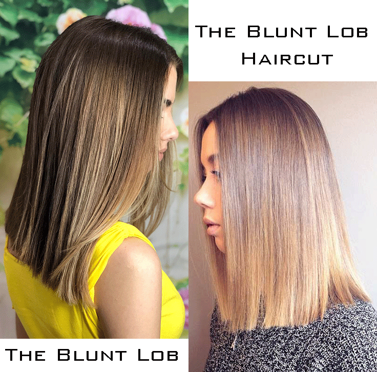 The Blunt Lob Haircut Looks!