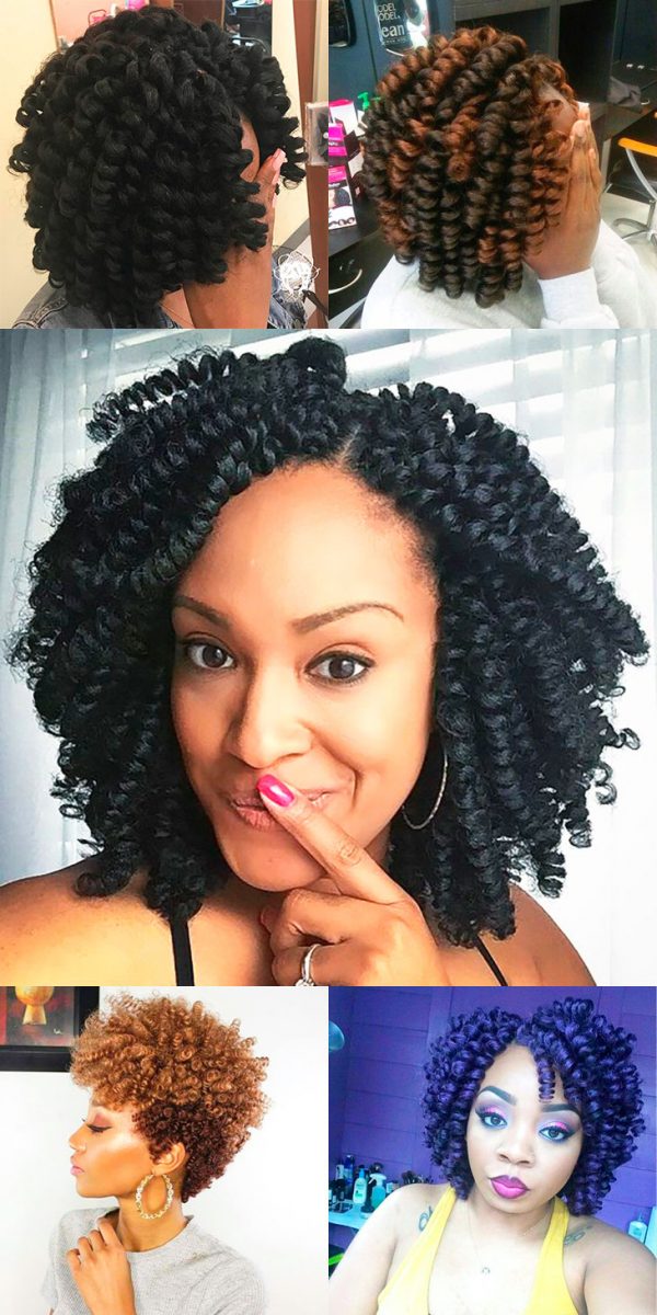 Short Crochet Hair Curly Looks Short Crochet Hair Curly Looks