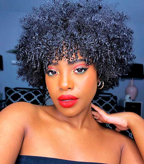 Stunning short curly hair for women idea! - short curly afro