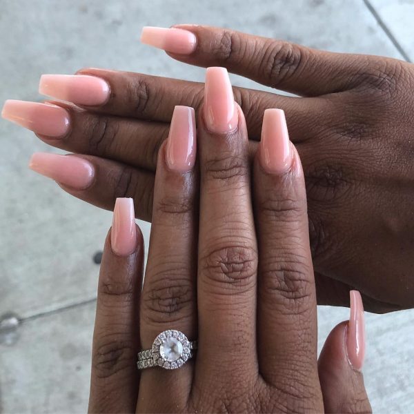 Brown Skin Yellow Acrylic Nails On Dark Skin Nail And Manicure Trends Check out 15 nail colors for dark skin tones you'll want to pin asap inside. brown skin yellow acrylic nails on dark
