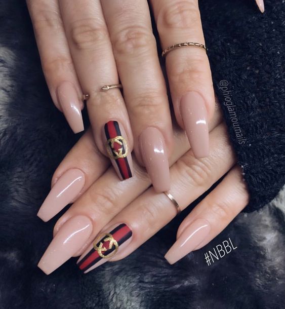 Wonderful Gucci coffin nails