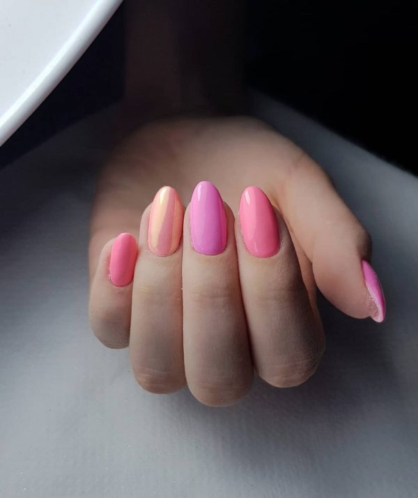 Cute summer nails that consists of pastel amazing different shades of pink summer nails Cute summer nails that consists of pastel amazing different shades of pink summer nails