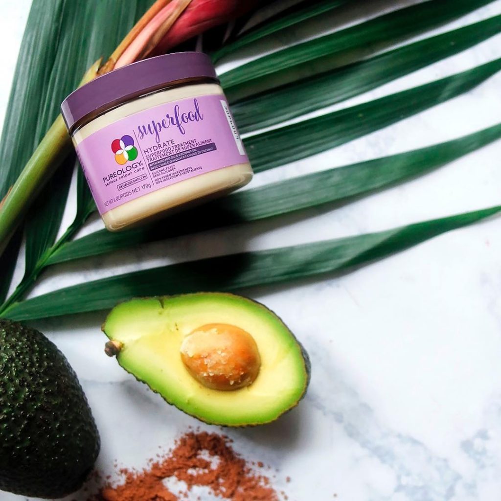 Pureology hydrate superfood treatment is amazing avocado hair mask!