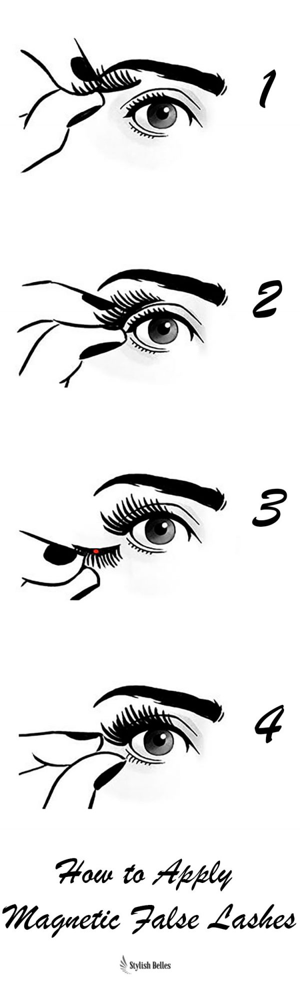 How to Apply Magnetic False Lashes How to Apply Magnetic False Lashes