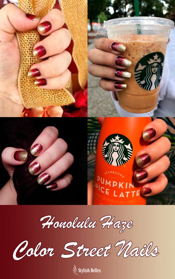 Amazing Honolulu Haze Nails Collection - Color Street Nails for Fall!