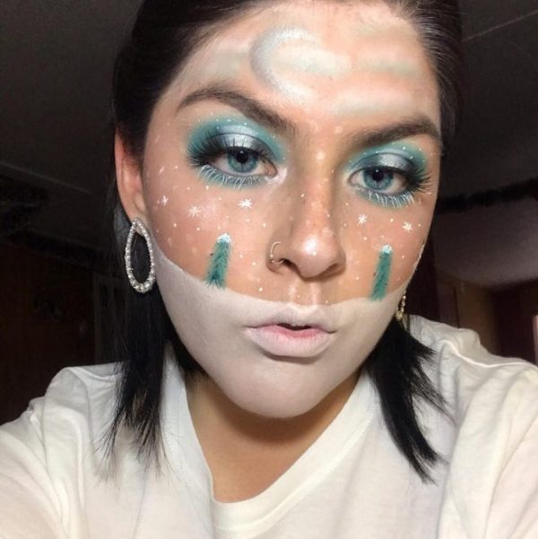 Inspirational Christmas makeup look! Inspirational Christmas makeup look!