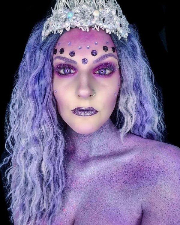 Sugar plum fairy Christmas makeup look! Sugar plum fairy Christmas makeup look!