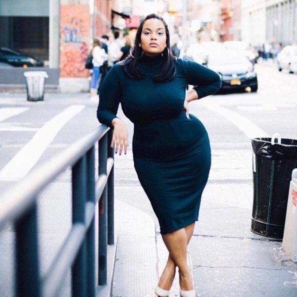 Amazing Black Dress for Plus Size Women