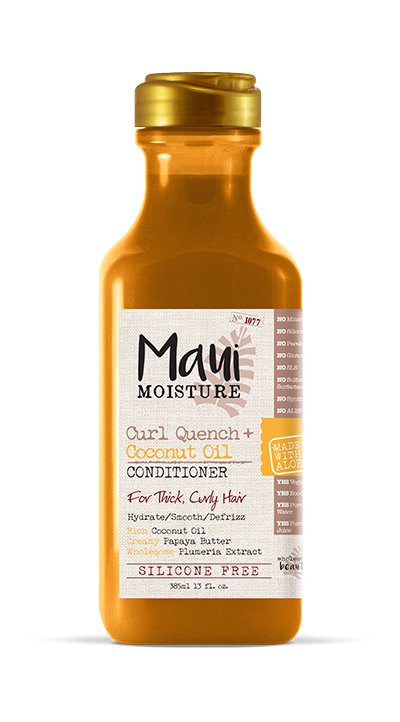 Maui Moisture cream conditioner is one of the Best Products for Curly Hair