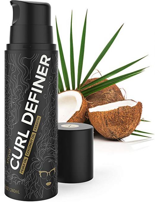 Xtava Curl Defining Cream with Keratin for Wavy and Curly Hair 8 Fl.Oz Xtava Curl Defining Cream with Keratin for Wavy and Curly Hair 8 Fl.Oz, Best Products for Curly Hair