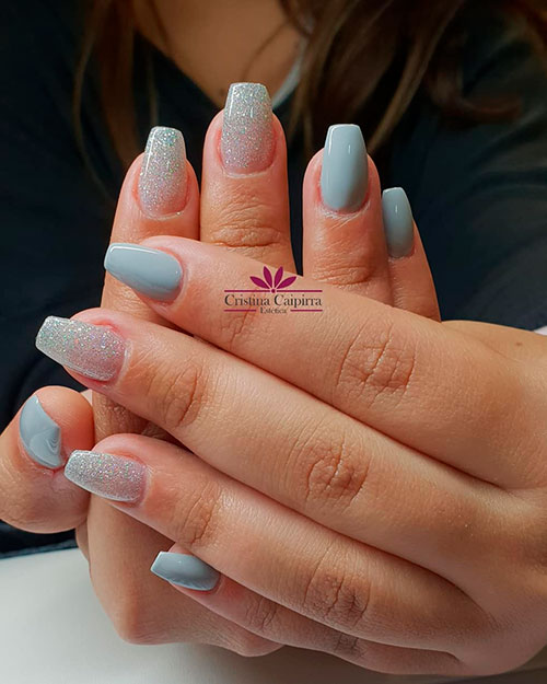 The Best Gray Nail Art Design Ideas Stylish Belles