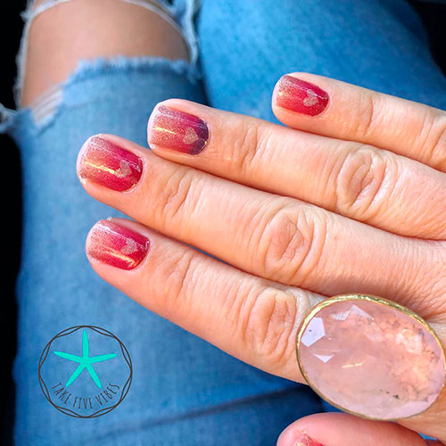 The Best Valentine’s Day Nails Right Now! 67 Work of Fine Heart valentine