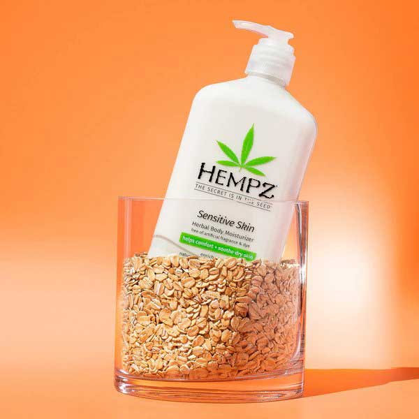 Hempz Lotion Sensitive Skin Herbal Body Moisturizer