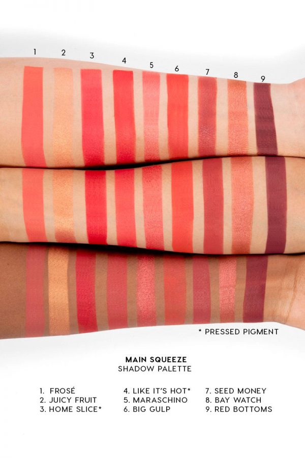ColourPop Main Squeeze Shadow Palette Swatches ColourPop Main Squeeze Shadow Palette Swatches