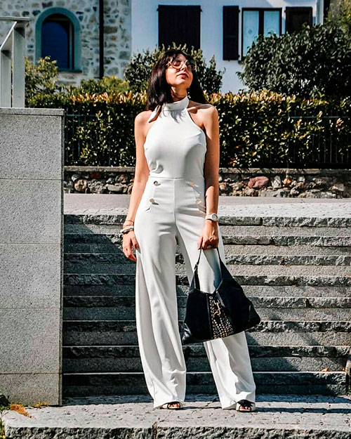 Chic White Jumpsuit for summer 2019 Chic White Jumpsuits for summer