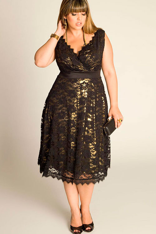 Chic plus size lace cocktail dress 2019 Chic plus size lace cocktail dress 2019, unique Plus Size Cocktail Dresses, and perfect Plus Size Party Dresses