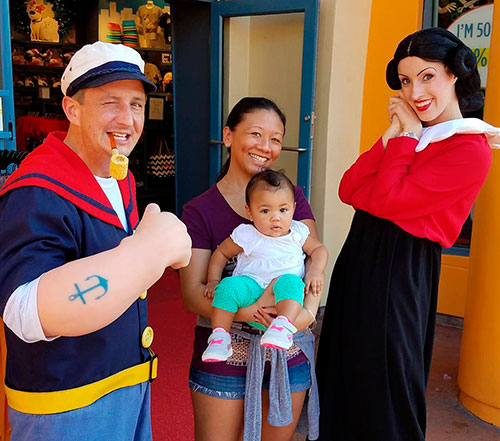 Olive Oyl and Popeye Costumes for Halloween 2019, funny couple costumes, funny couple Halloween costumes