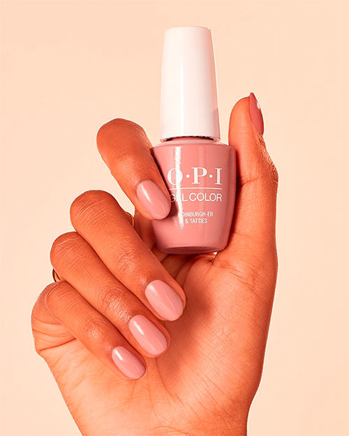 Amazing OPI gel fall nail colors 2019 - OPI Edinburgh-er & Tatties