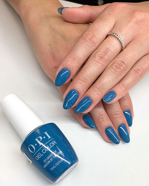 Cute captivating gel nail polish color OPI grabs the unicorn by the horn Cute captivating gel nail colors, its polish color OPI grabs the unicorn by the horn