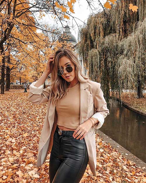 Perfect Fall outfits look that makes you so stylish, chic fall outfits for women, and best of fall outfit ideas