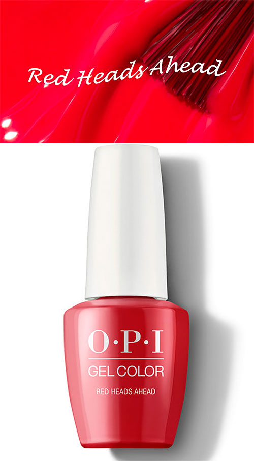 Red Heads Ahead Red Heads Ahead SCOTLAND COLLECTION Gel FALL Nail Colors 2019