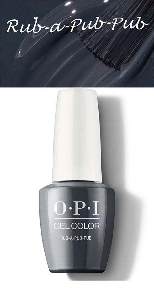 Rub-a-Pub-Pub Rub-a-Pub-Pub SCOTLAND COLLECTION Gel FALL Nail Colors 2019