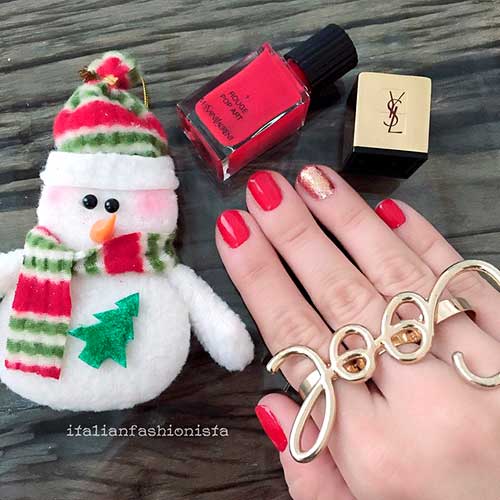 30 Most Beautiful Red Christmas Nails to Try This Year
