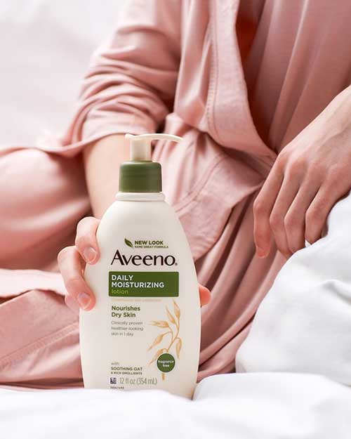 Aveeno lotion for dry skin is the best lotion for dry itchy skin