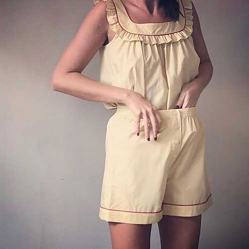 CHARLOTTE BOXER PYJAMA SET CHARLOTTE BOXER PYJAMA SET - Alexa Chung Women’s Sleepwear 2020