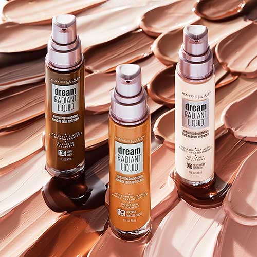 Dream Radiant Liquid Medium Coverage Hydrating Foundation is best Maybelline Foundation Dream Radiant Liquid Medium Coverage Hydrating Foundation is best Maybelline Foundation