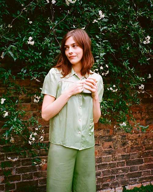 Lovely silk pajama - Jacqueline pyjama set Lovely silk pajama - Jacqueline pyjama set