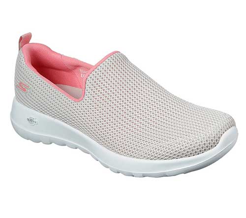 OFF WHITE-PINK SKECHERS GOWALK JOY - CENTERPI OFF WHITE-PINK SKECHERS GOWALK JOY - CENTERPI
