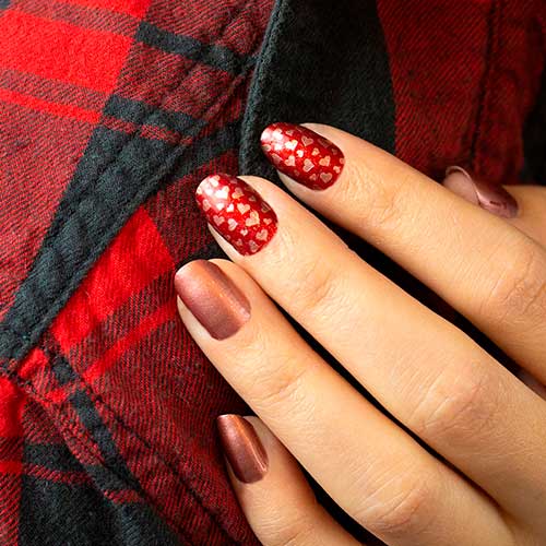 Valen-tiny - Lovely valentine nails strips from Color Street Valentine’s Day Nails 2020 Valen-tiny - Lovely valentine nails strips from Color Street Valentine’s Day Nails 2020