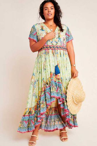 Best Anthropologie Plus Size Maxi Dresses For Summer 2020