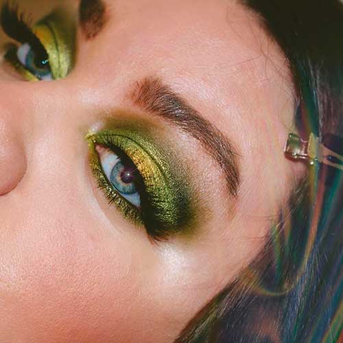 Cute eye look with elf bite size jalapeno! Cute eye look with elf bite size eyeshadow jalapeno!