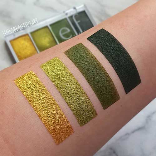 Hot Jalapeno Bite Size Eyeshadow Palette Swatches elf Hot Jalapeno Bite Size Eyeshadow Palette Swatches
